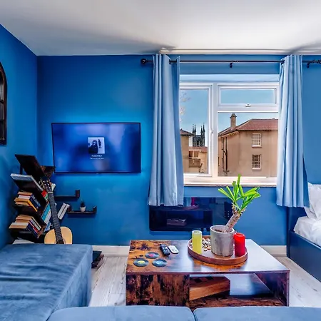 Apartment Skyline Studio Modern Nautical Charm
